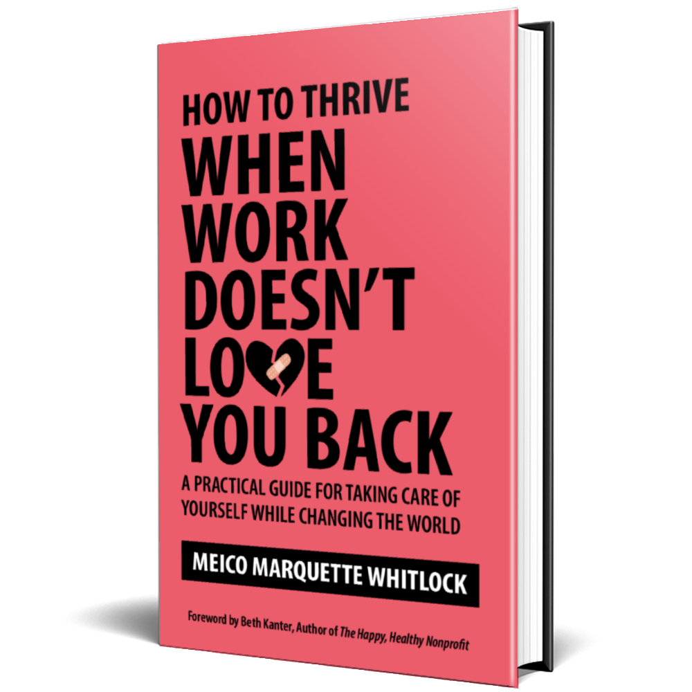 Book Cover: How to Thrive When Work Doesn’t Love You Back  A Practical Guide for Taking Care of Yourself While Changing The World